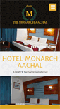 Mobile Screenshot of hotelmonarchaachal.com